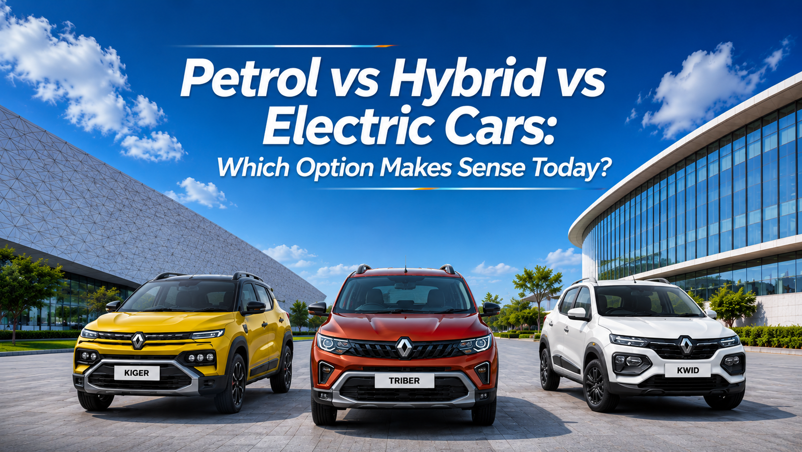 Petrol vs Hybrid vs Electric Cars: Which Option Makes Sense Today?